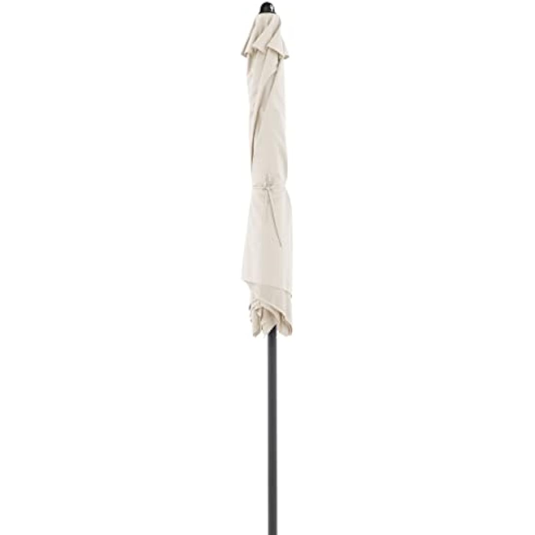 Doppler Jack Parasol 250 cm in Natural – Round Parasol for Balcony and Patio – Folding Umbrella – Balcony Parasol – Crank Umbrella – Garden Umbrella with Crank Function