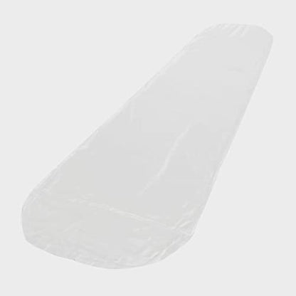 OEX Silk Mummy Sleeping Bag Liner, Lightweight Portable Travel Sheet, Outdoor Sleeping, Travel Essentials, Festival Essentials, Camping Equipment, Camping Accessories, White