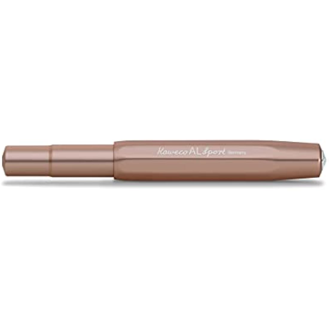 Kaweco AL SPORT Fountain Pen Rosé Gold I Premium Fountain Pen for Ink Cartridges I Exclusive Fountain Pen 13 cm I Nib: EF (Extra Fine)