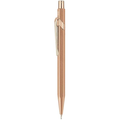 Caran d'Ache 844 Mechanical Pencil 0.7MM - Brut Rosé in Slimpack Case, Pink, One Size