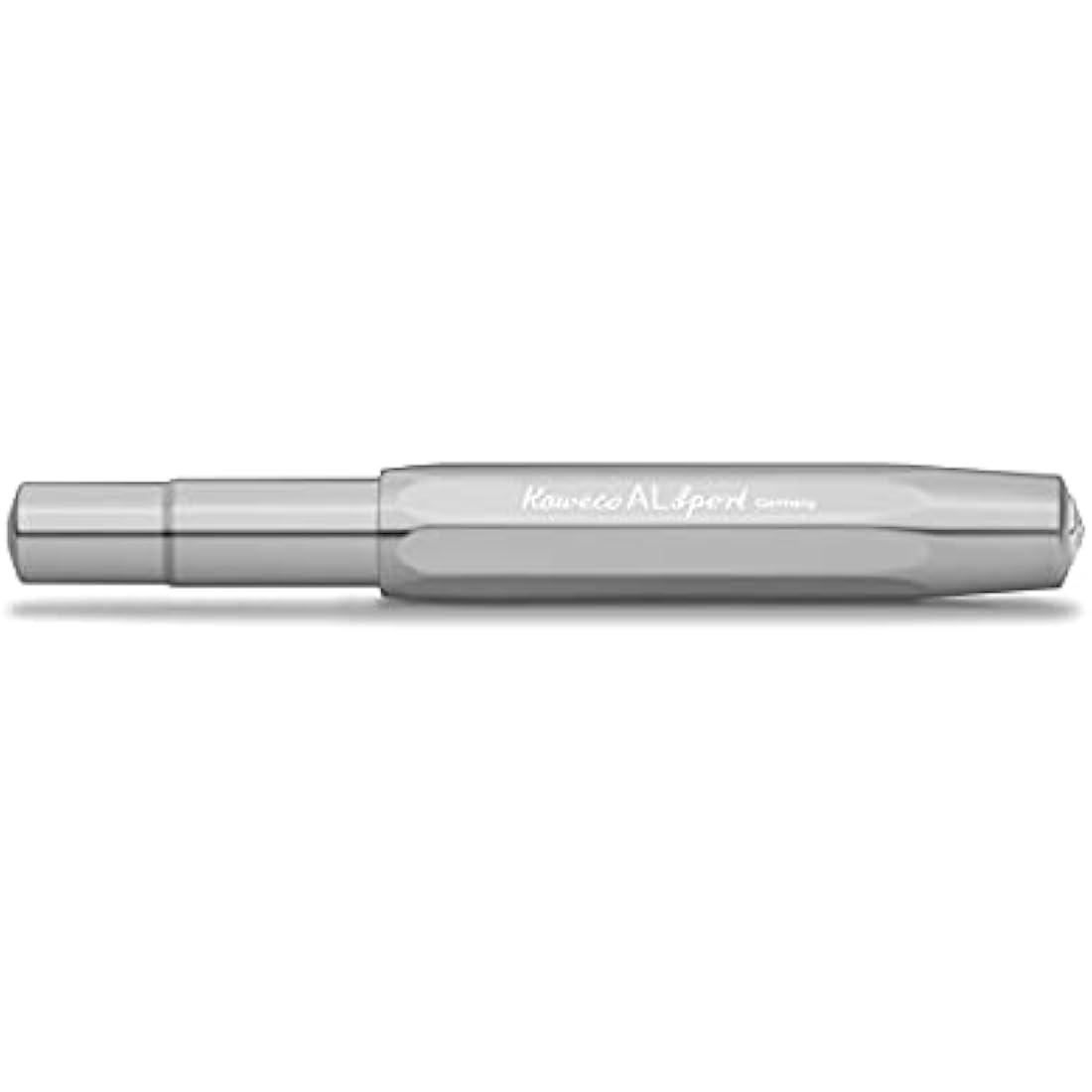 Kaweco AL SPORT Fountain Pen Raw I Premium Fountain Pen for Ink Cartridges I Exclusive Fountain Pen 13 cm I Nib: EF (Extra Fine)