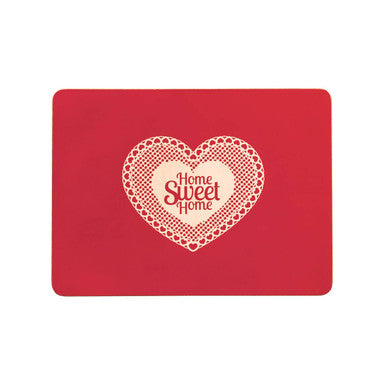 Home Sweet Home Set Of Four Cork Placemats