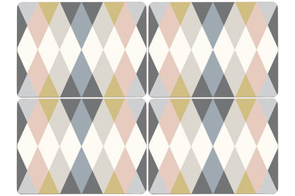 Cirque Harlequin Set Of Four Placemats