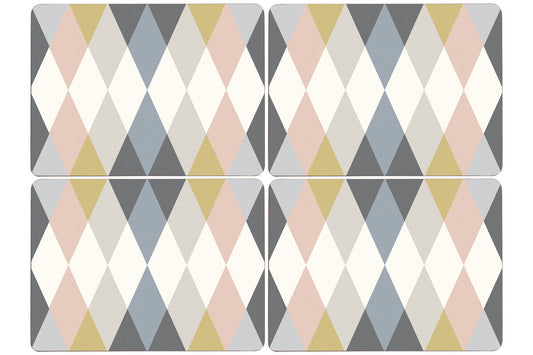 Cirque Harlequin Set Of Four Placemats