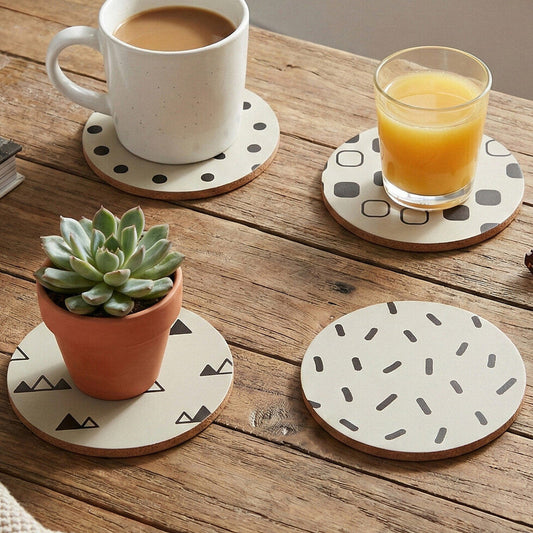 Mimo Set Of 4 Eclectic All Sorts Coasters