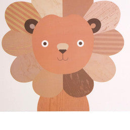 Effy Set Of 2 Lion Placemat And Coaster