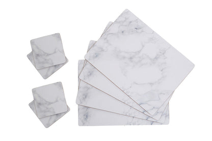 Zambie 8Pc Cork Placemats And Coasters