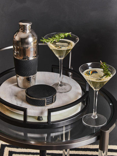Mixology Set Of Four Black Coasters