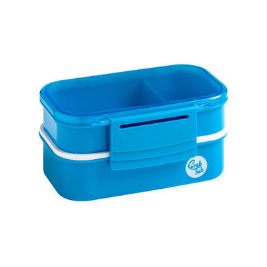 Grub Tub Blue 2 Tier Lunch Box