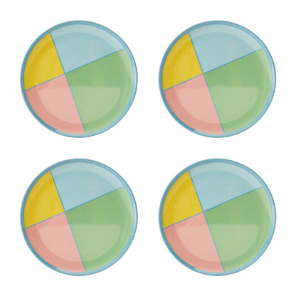 Set of 4 Melamine Dinner Plates | Mimo