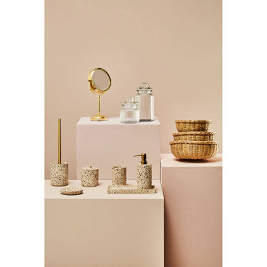 Abbie Ribbed Glass Storage Jar 1300 ml