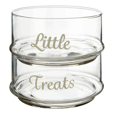 Olivia Stackable 3 Tier Glass Storage Jar