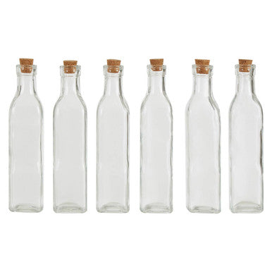 Tromso Set Of 6 Glass Bottles