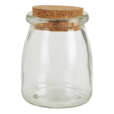 Tromso Set Of 6 Round Glass Jars
