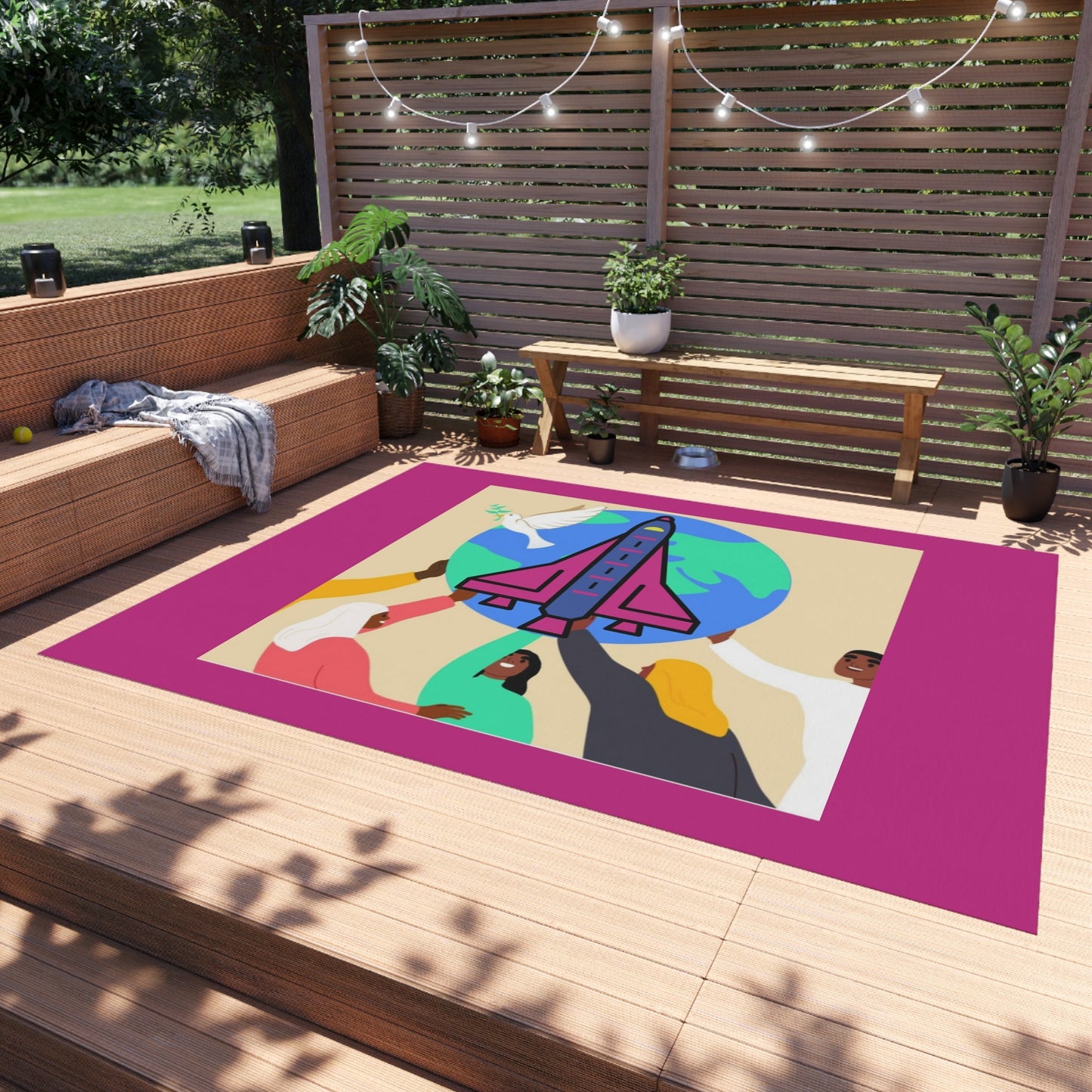 First Home Outdoor Rug