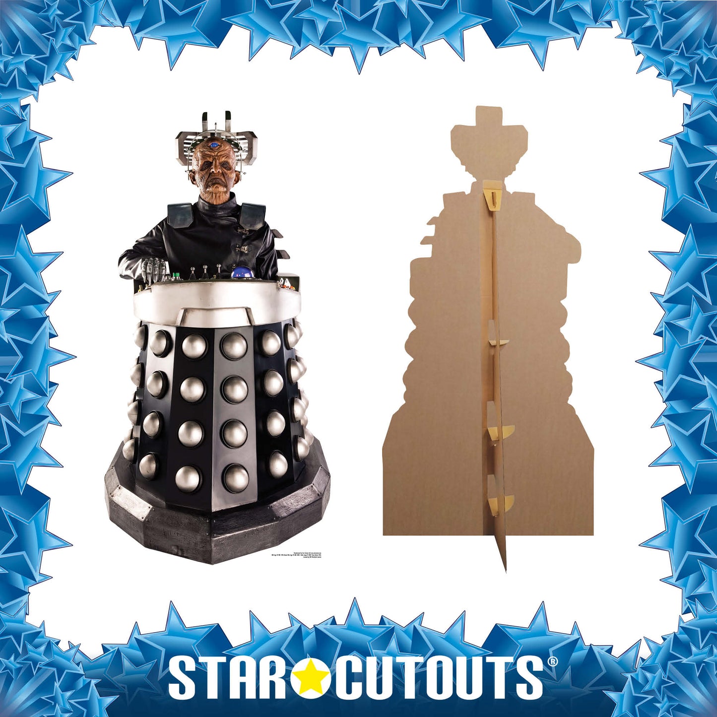 SC123 Davros Cardboard Cut Out Height 173cm