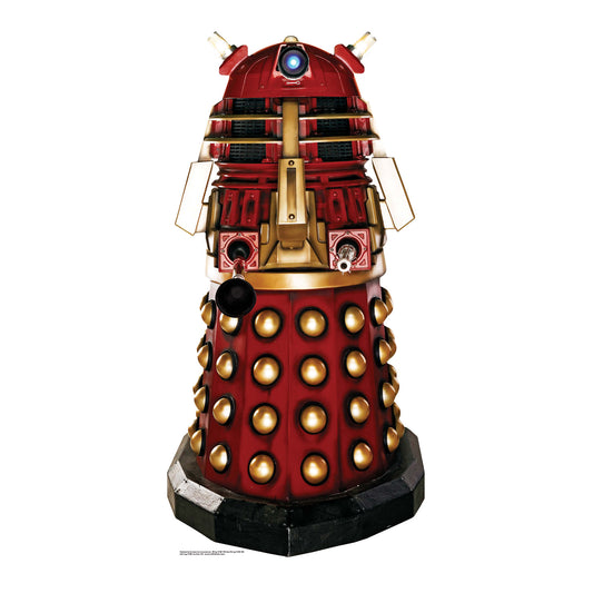 SC126 Supreme Dalek Red Dalek Cardboard Cut Out Height 174cm