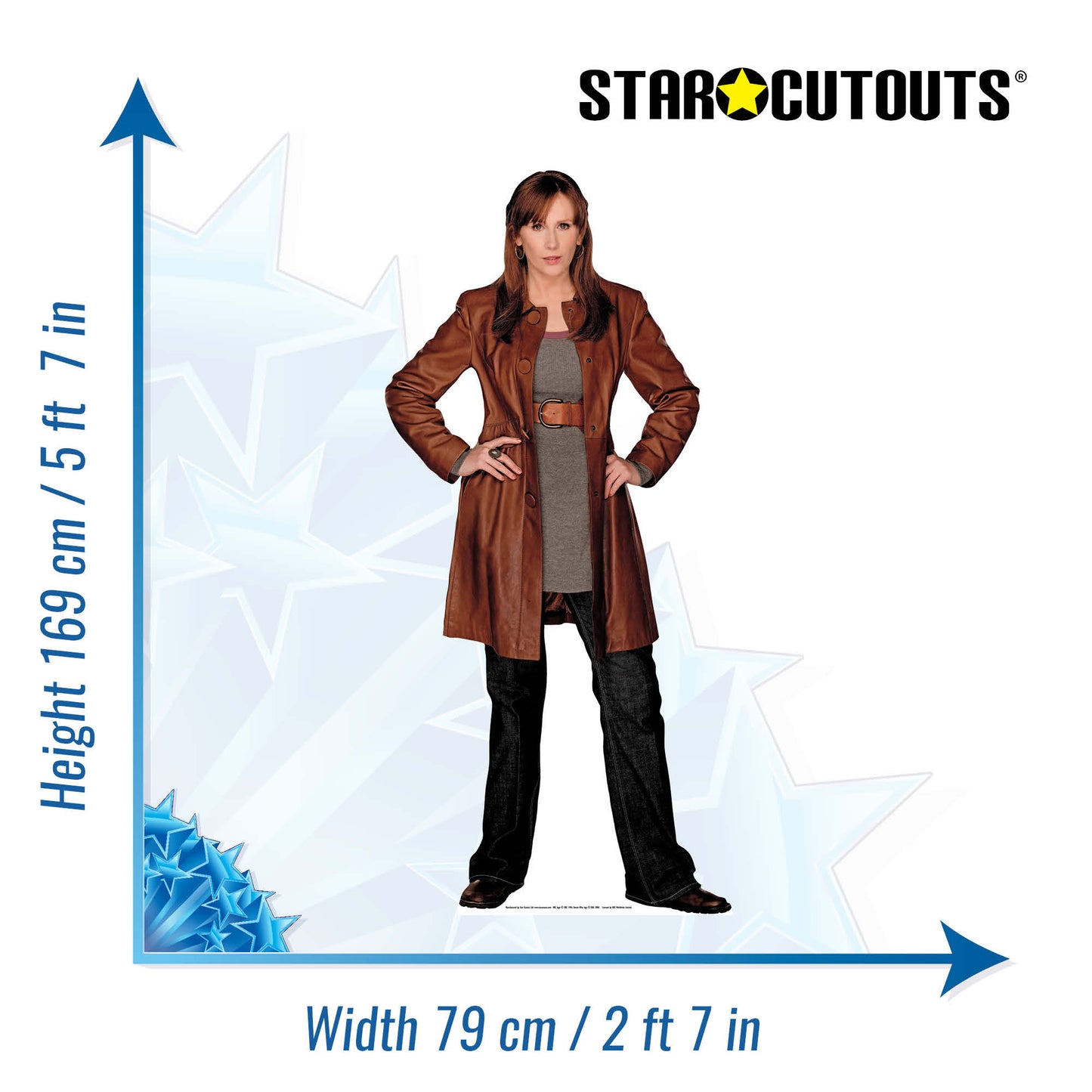 SC127 Donna Noble Cardboard Cut Out Height 169cm