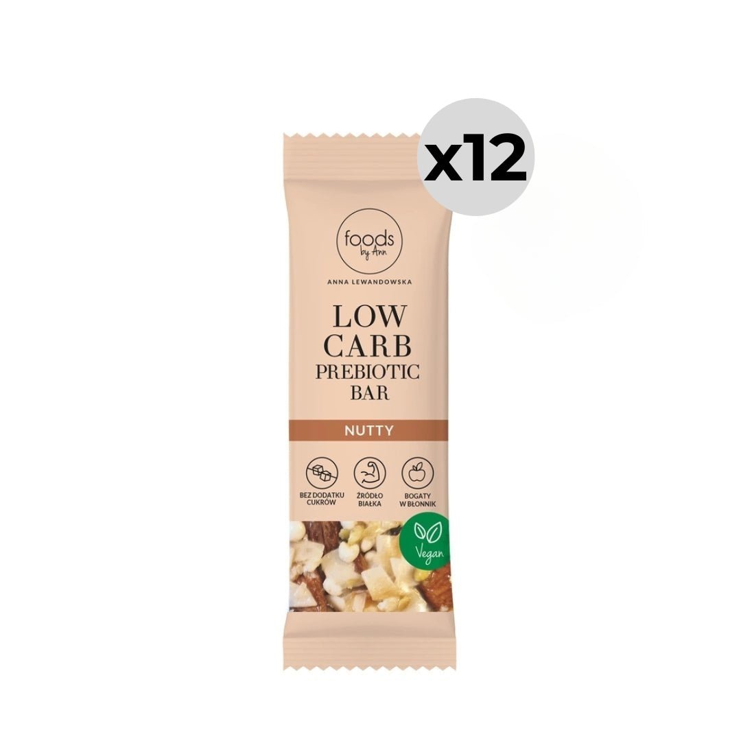 Low Carb Prebiotic Bar -  Nutty 35g