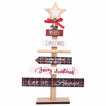 Christmas decorations with English letters