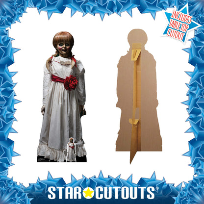 SC1393 Annabelle Doll Cardboard Cut Out Height 129cm