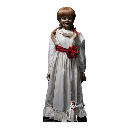 SC1393 Annabelle Doll Cardboard Cut Out Height 129cm