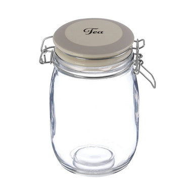 Diego Tea Glass Storage Jar 1000ml