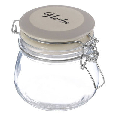 Diego Herbs Glass Storage Jar 500ml