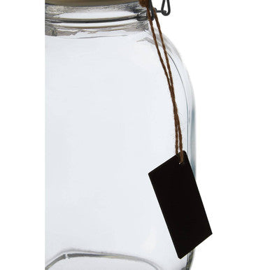 Grocer Large Glass Storage Jar 4200ml