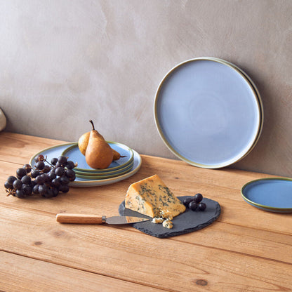 Carter Heart Slate Cheese Board With Knife
