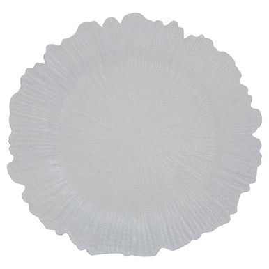 Dia White Reef Charger Plate 33cm