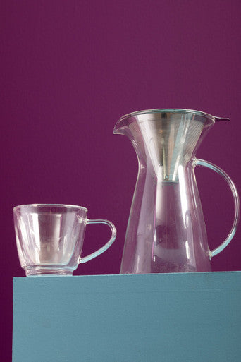Amari Double Wall Glass Mug 190Ml