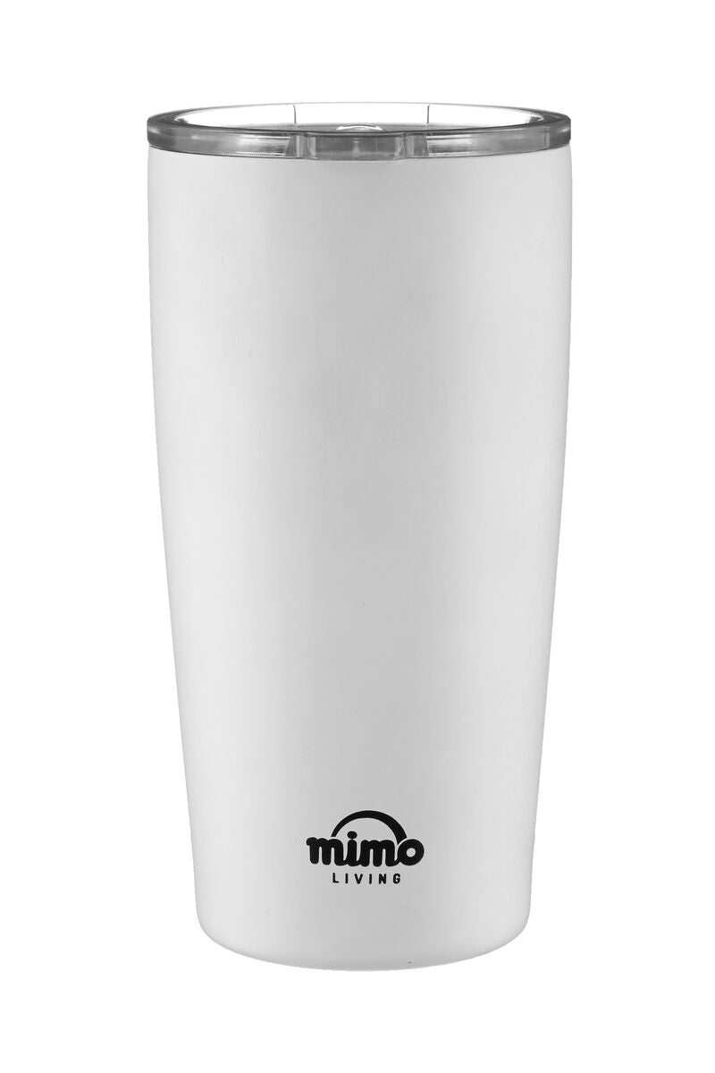 Matt White Travel Mug | Mimo