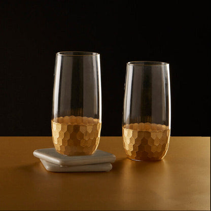 Set Of Four Astrid High Ball Glasses