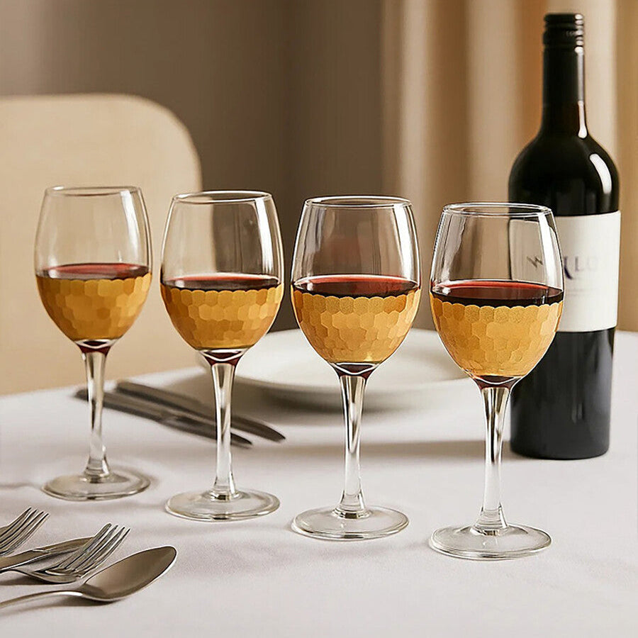 Set Of Four Astrid Small Wine Glasses