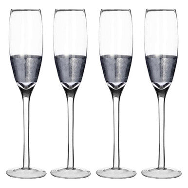 Set Of Four Apollo Champagne Glasses