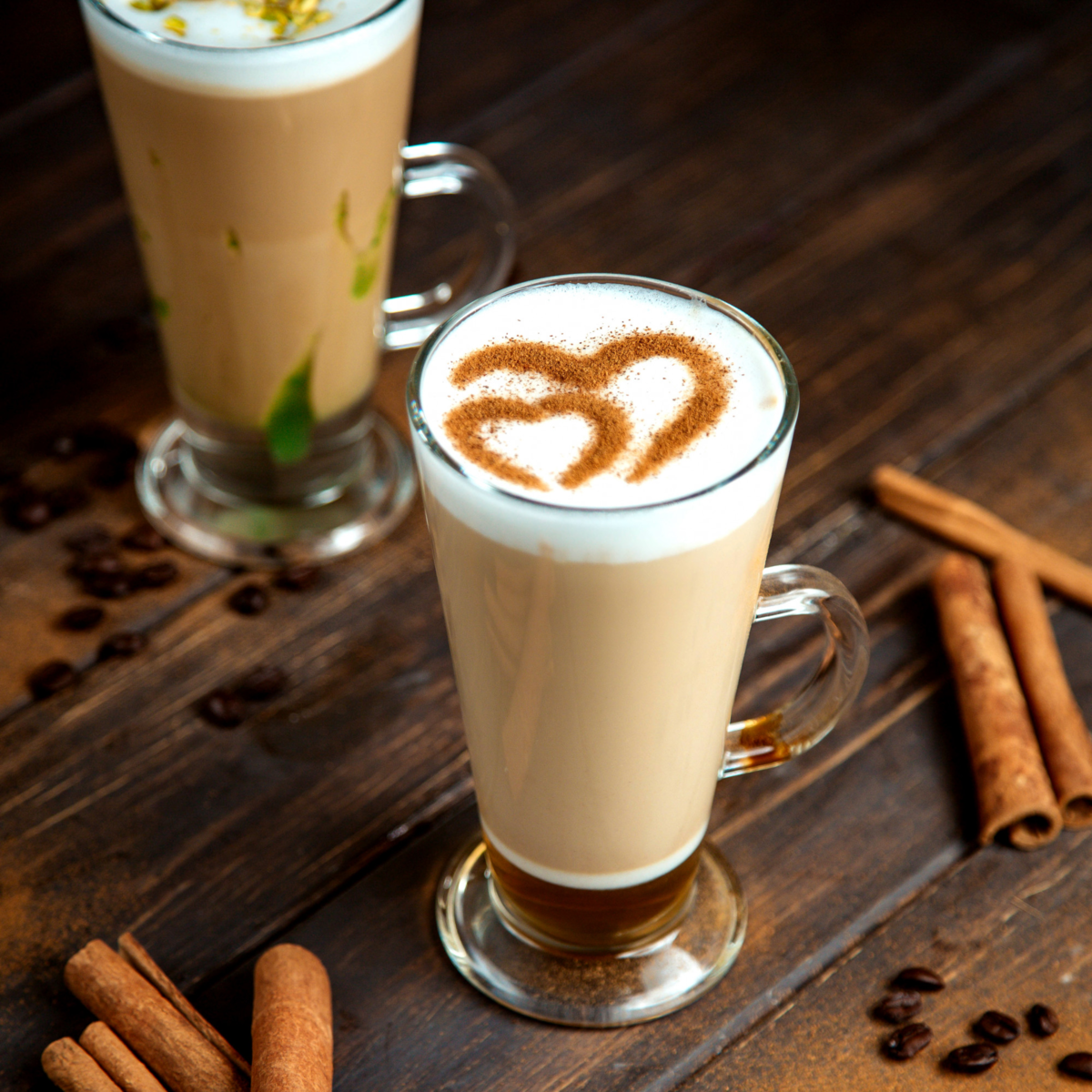 Euri Latte Glasses Set Of 4