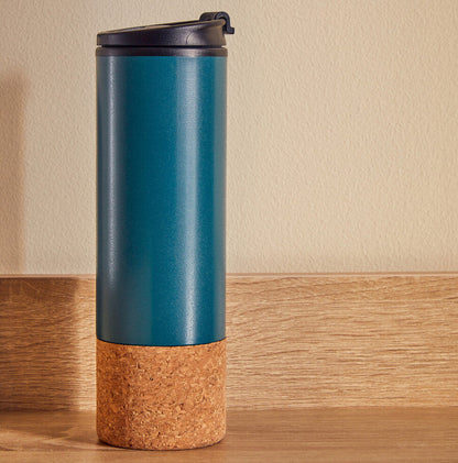 Dark Green Double Wall Travel Mug | Mimo