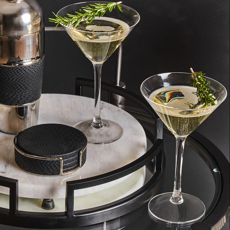 Mila Set Of 2 Martini Glasses