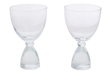 Mila Set Of 2 Clear Cocktail Glasses