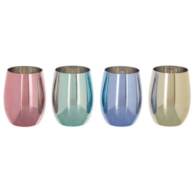 Mimo Set Of 4 Assorted Colours Tumblers