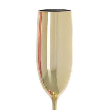 Mimo Set Of 4 Multicolour Champagne Glasses