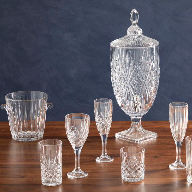 Beaufort Crystal Wine Glasses Set Of Four