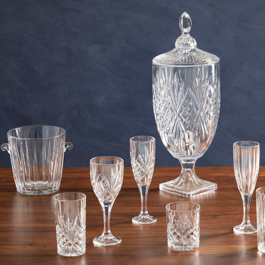 Beaufort Crystal Wine Glasses Set Of Four