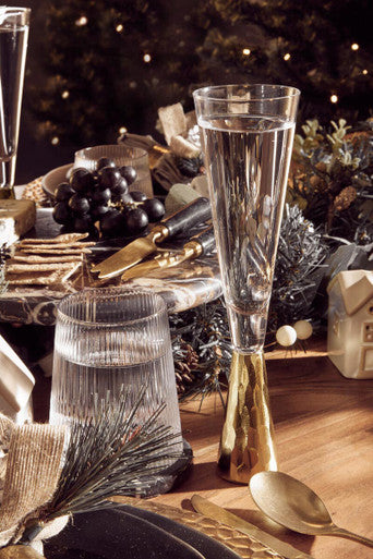 Eldon Set Of Four Ribbed Glass Tumblers