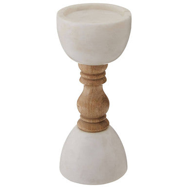 Sena Candle Holder With Decorative Stem