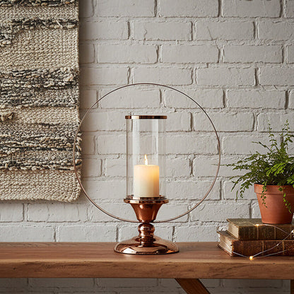 Kensington Townhouse Large Metal Candle Holder