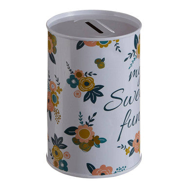 Floral Small Money Tin | Paice
