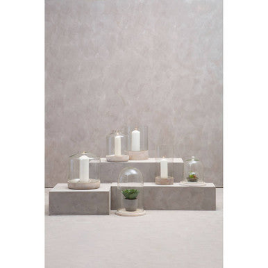 Jain Hurricane Hammered Small Candle Holder