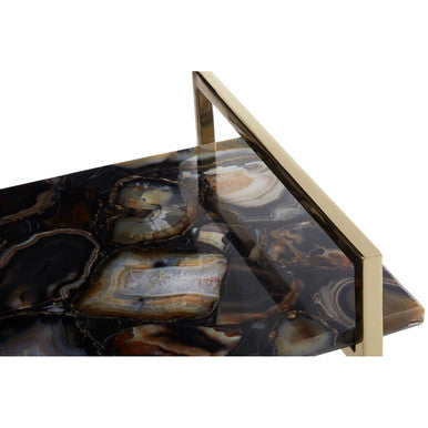Bowerbird Black Agate Small Tray